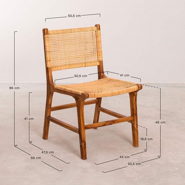 kích thước bàn ghế gỗ cafe chuẩn