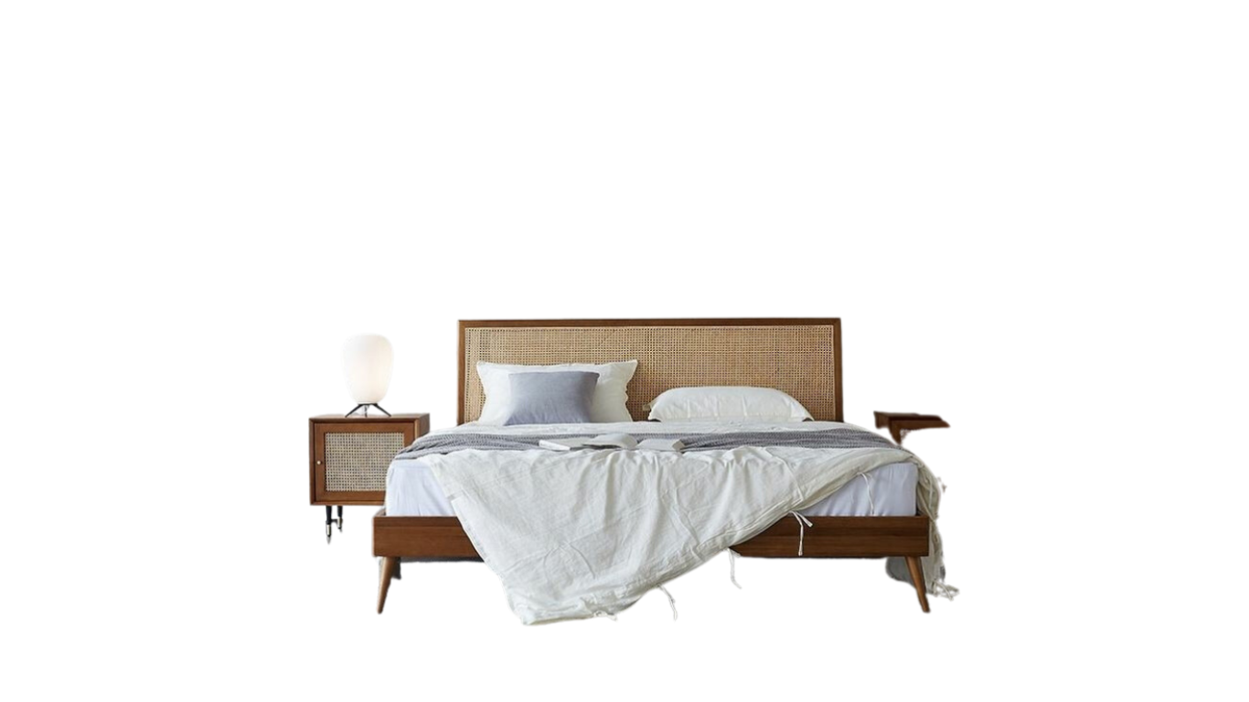 Giường gỗ cao cấp 371 đem đến sự hoàn hảo và sang trọng cho phòng ngủ