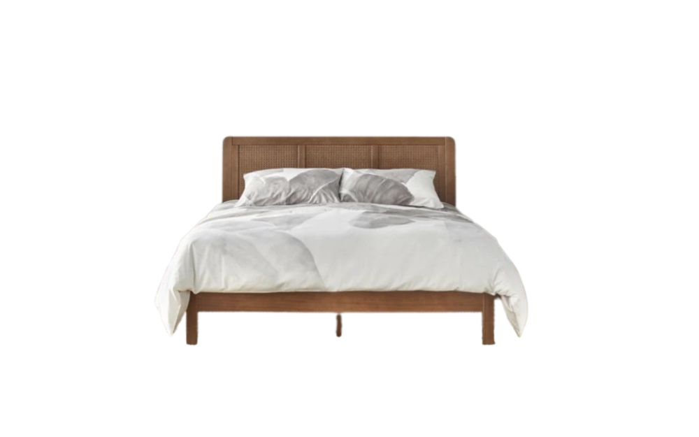Giường ngủ gỗ tự nhiên cao cấp 375 có tính thẩm mỹ cao