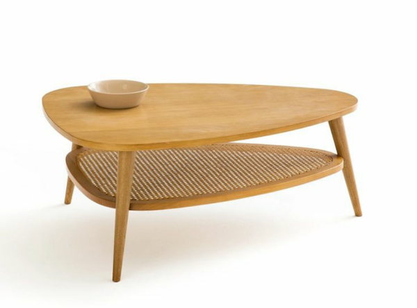 Bàn gỗ cao cấp 346 - Mẫu bàn trà với thiết kế đẹp mắt, ấn tượng