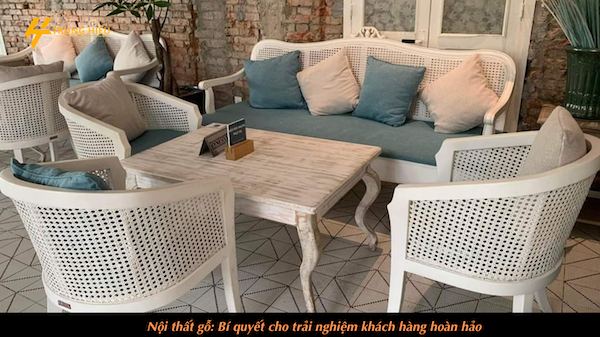 Nội thất gỗ: Bí quyết cho trải nghiệm khách hàng hoàn hảo