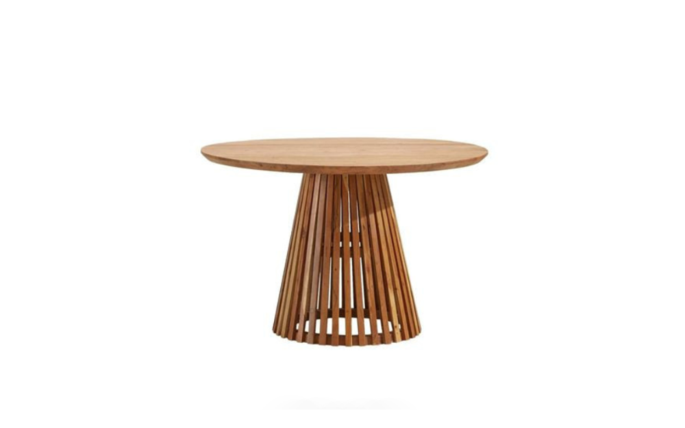 Chiếc bàn gỗ tròn với vẻ ngoài được thiết kế đầy khác biệt, ấn tượng 
