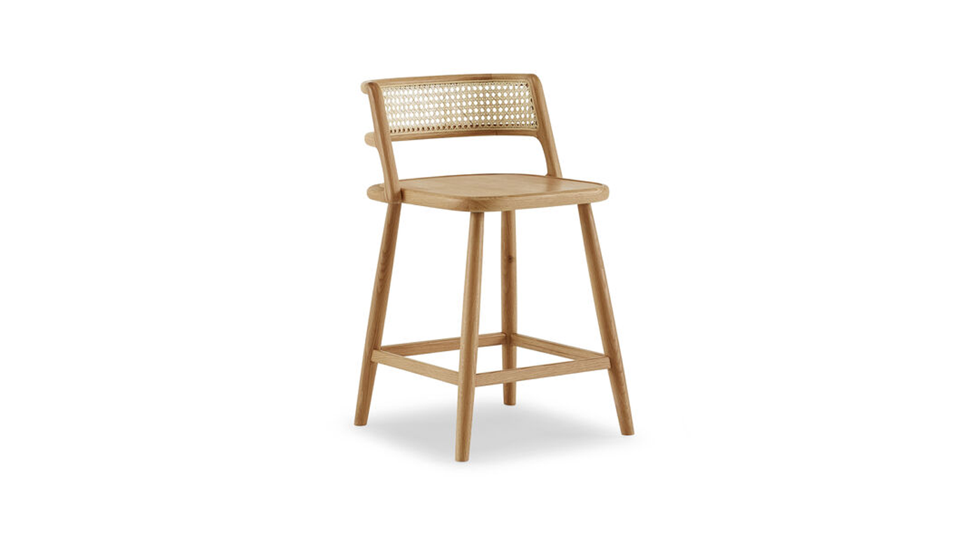 Mẫu ghế quầy bar gỗ cao cấp 299 thiết kế giản đơn đem đến không gian tinh tế